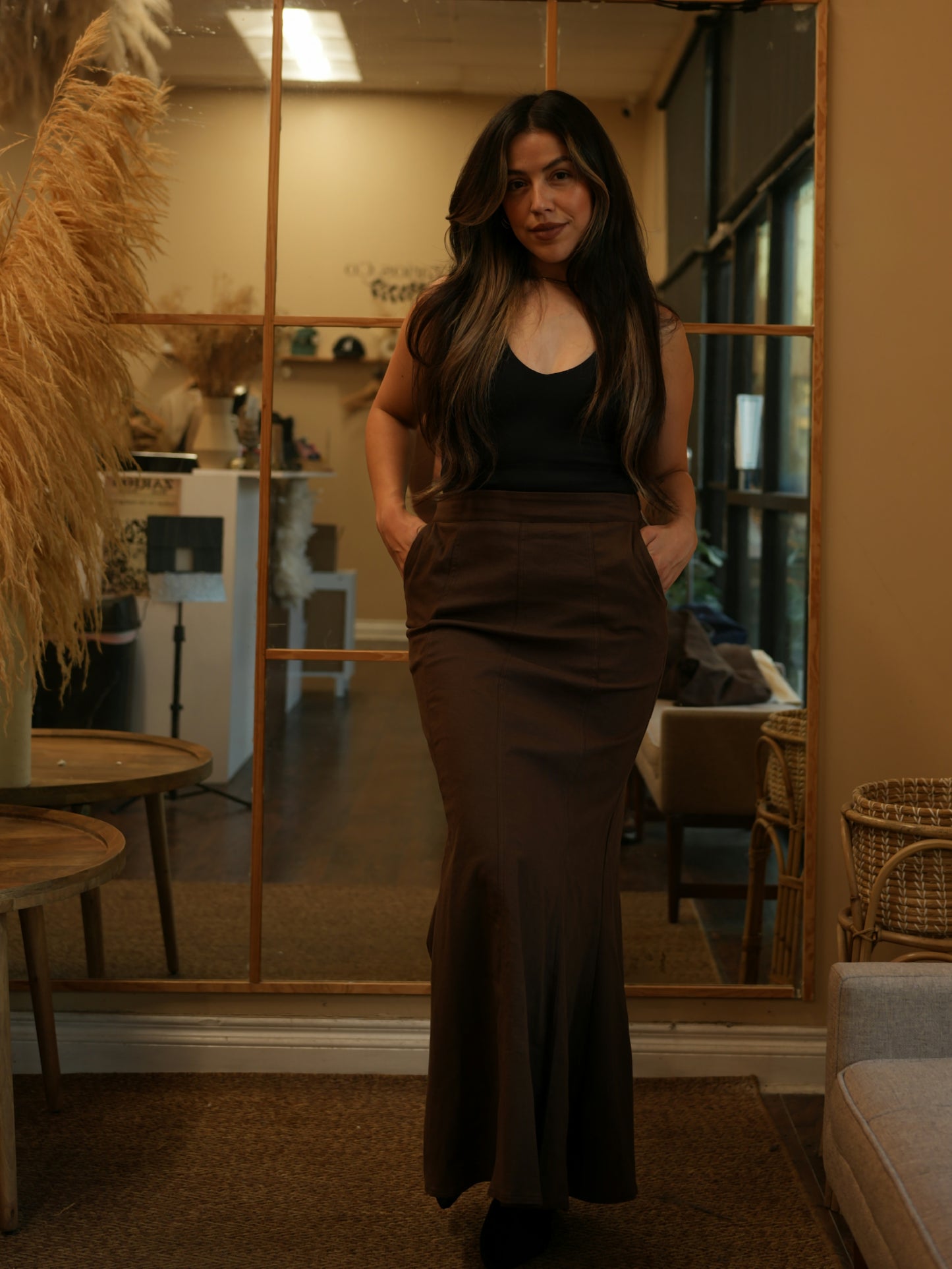 Nola Maxi Skirt | Mocha
