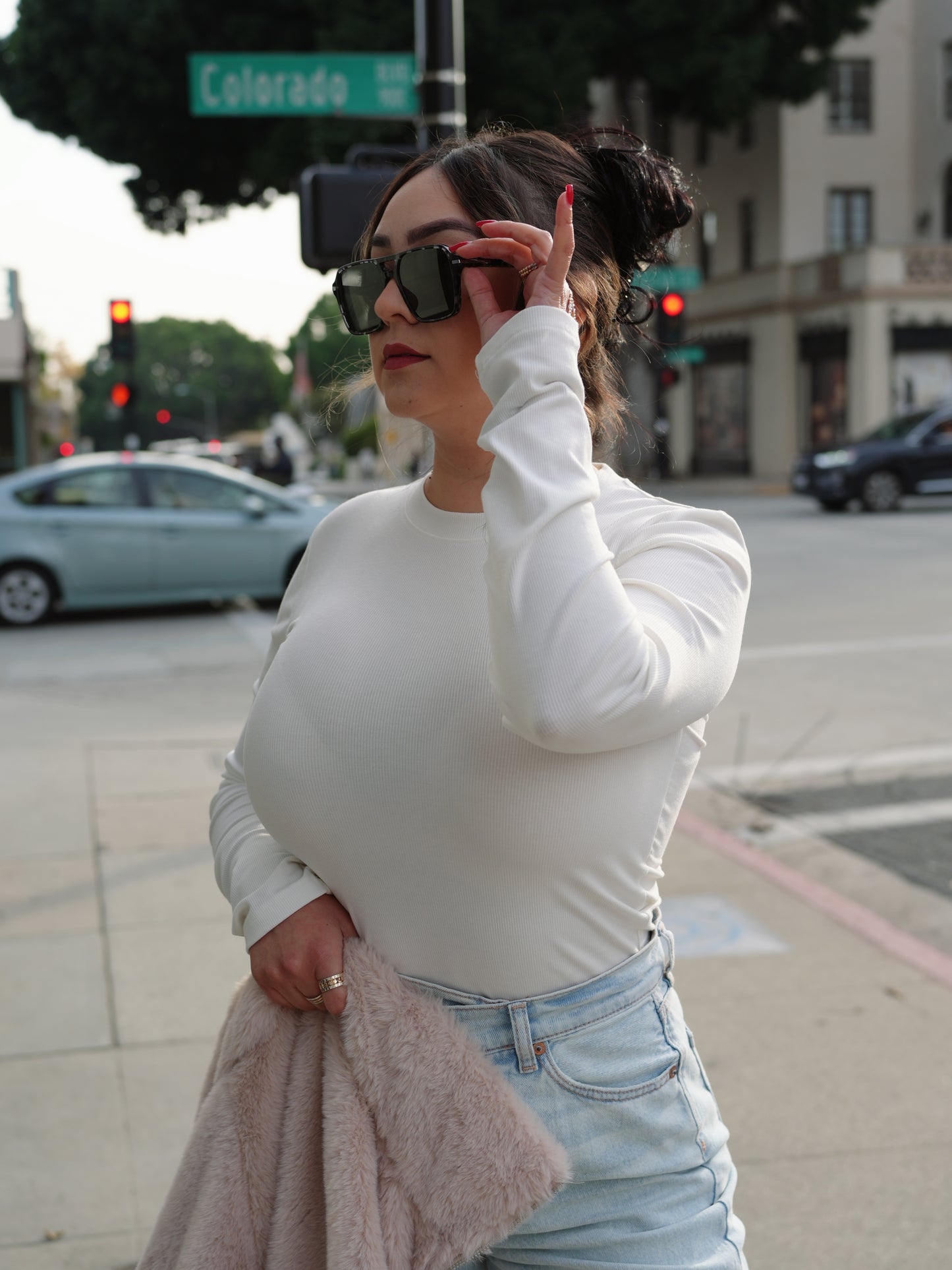 Cloud 9 | Rib long sleeve t-shirt