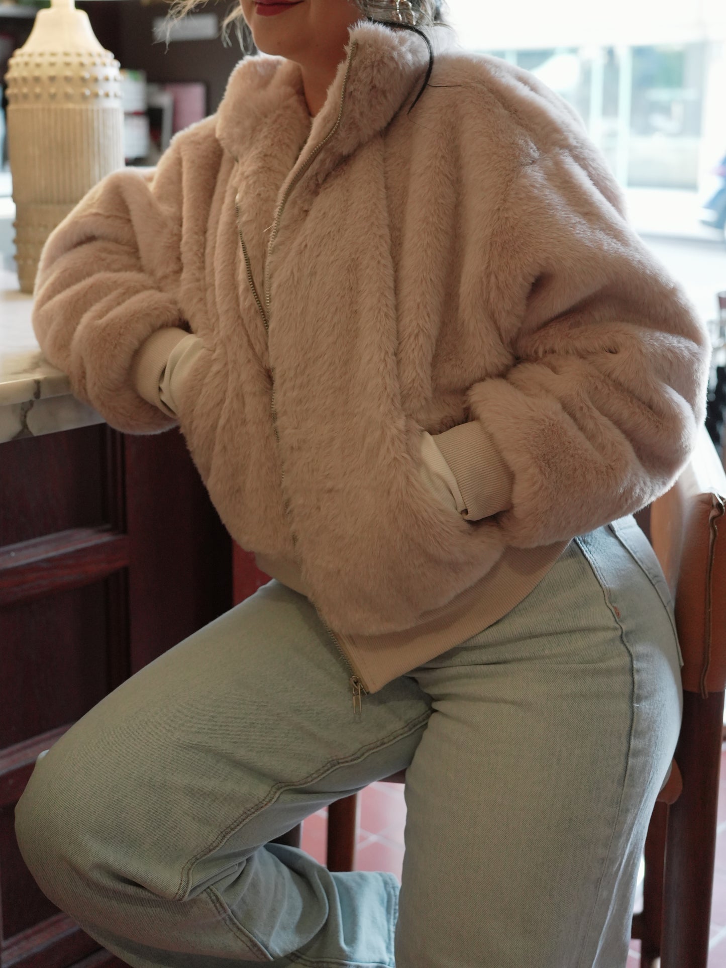 Keep me cozy | Faux fur jacket