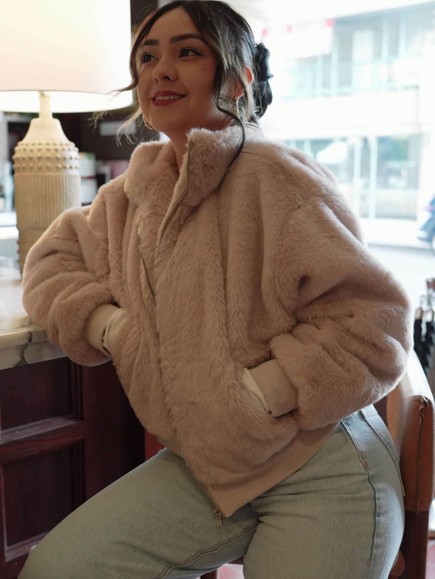 Keep me cozy | Faux fur jacket