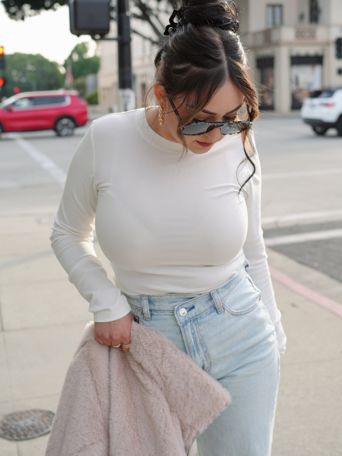 Cloud 9 | Rib long sleeve t-shirt