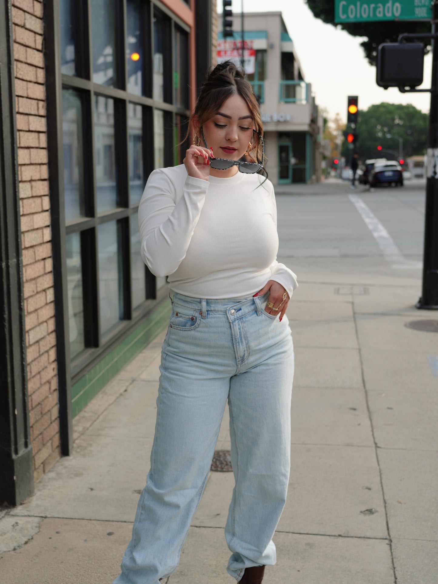 Cloud 9 | Rib long sleeve t-shirt