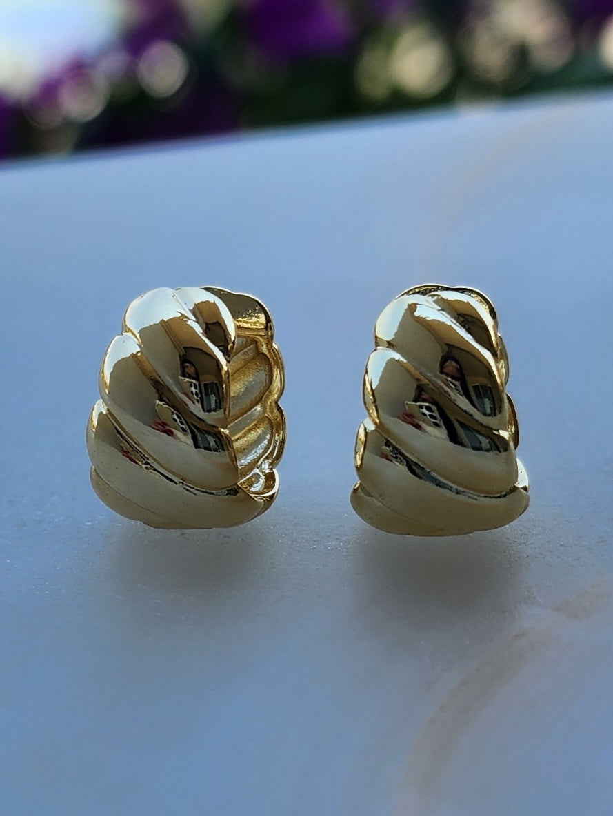 Poppy Gold Earrings