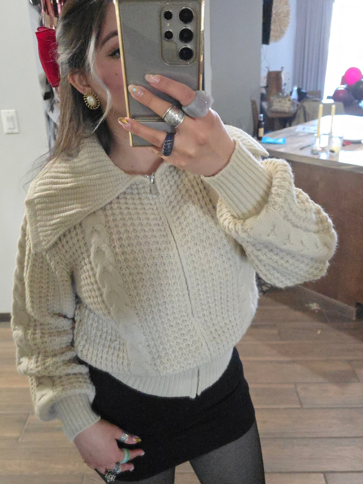 I only want you knitted jacket