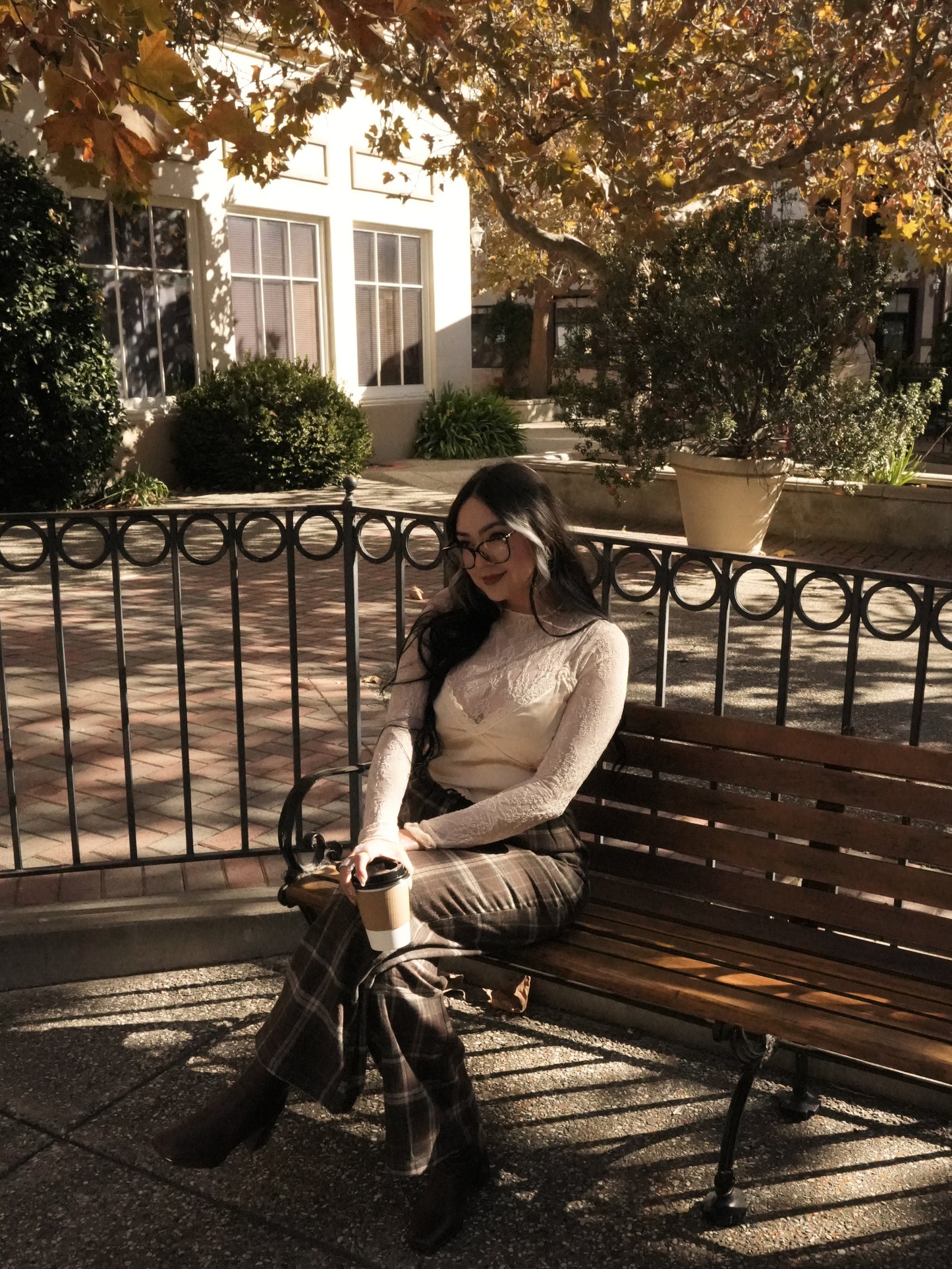 Fireside plaid pants