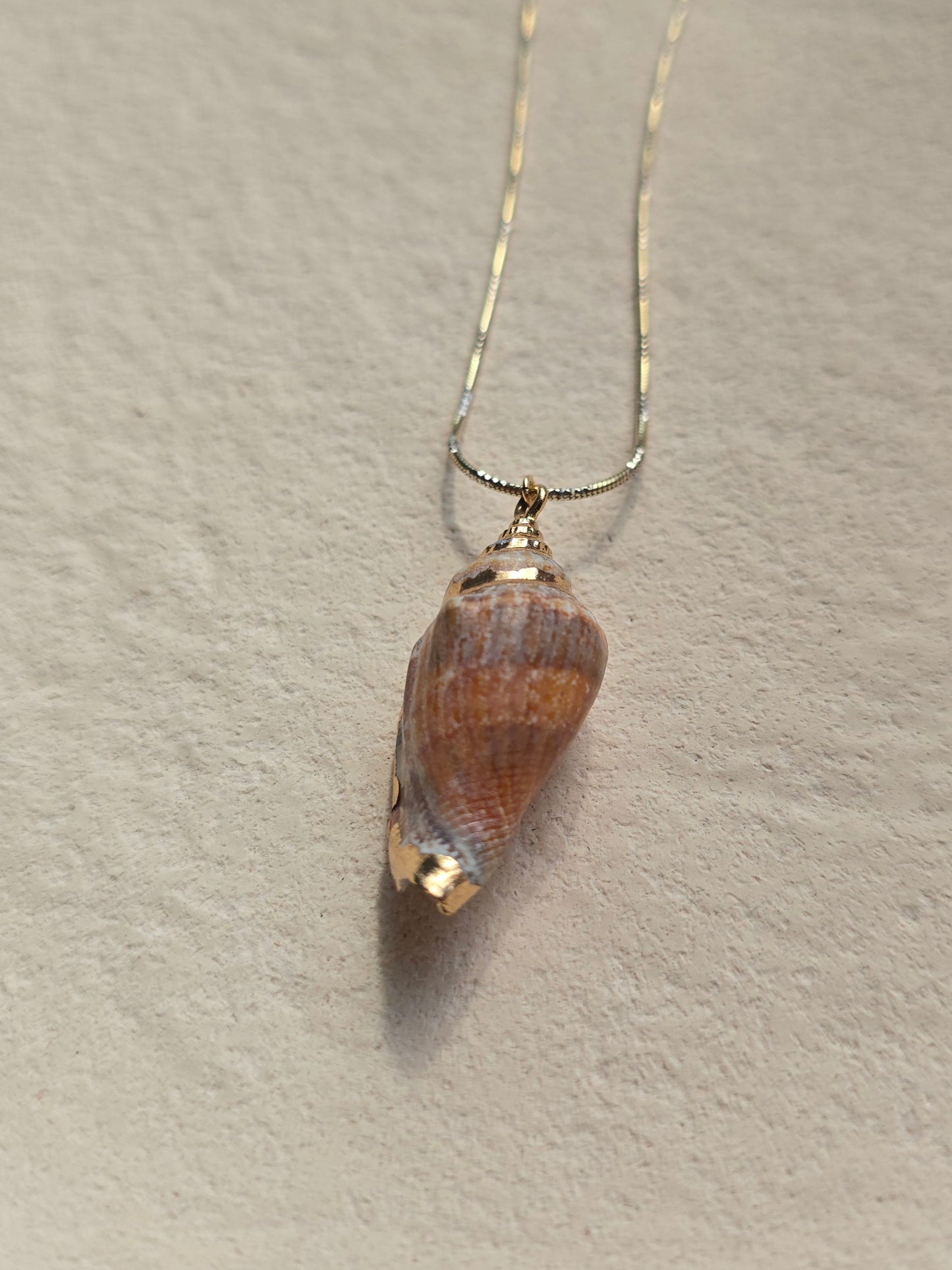 Spiral Conch Necklace | .925 Sterling Silver