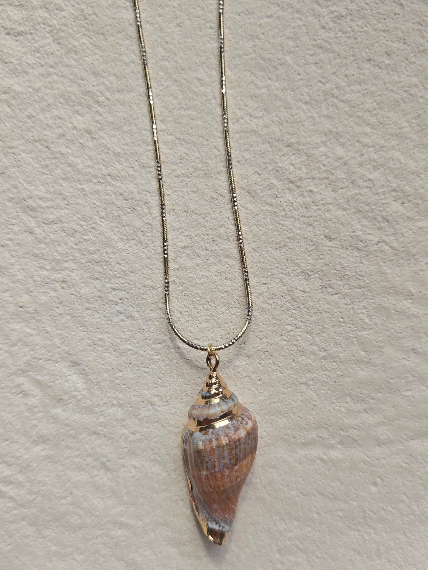 Spiral Conch Necklace | .925 Sterling Silver