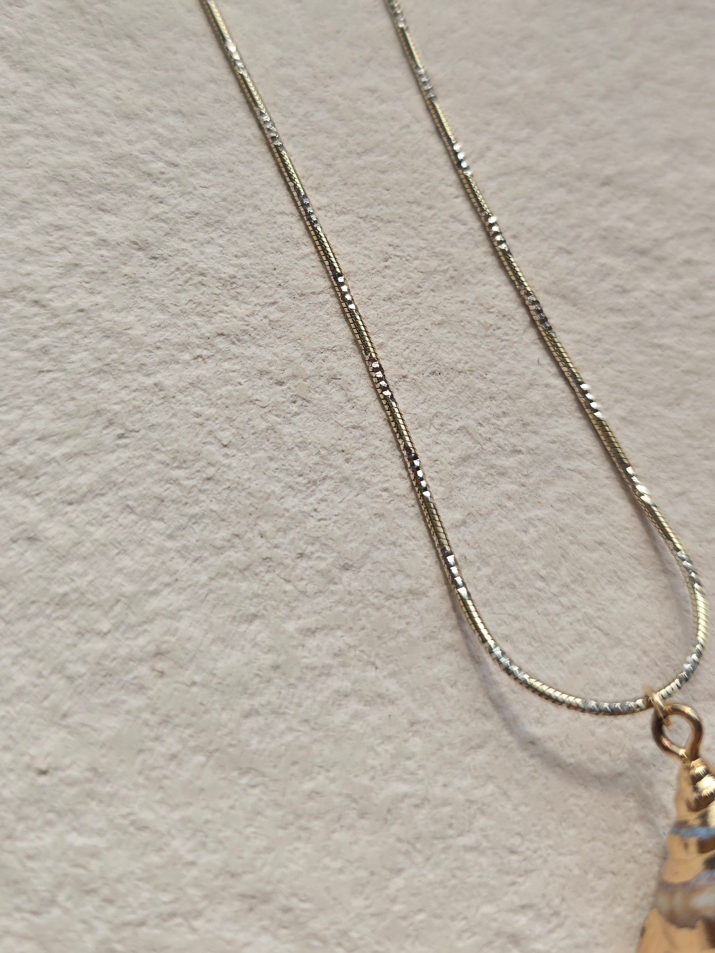 Spiral Conch Necklace | .925 Sterling Silver