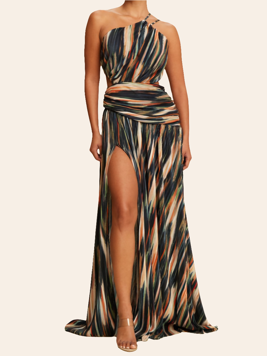 Autumn maxi dress