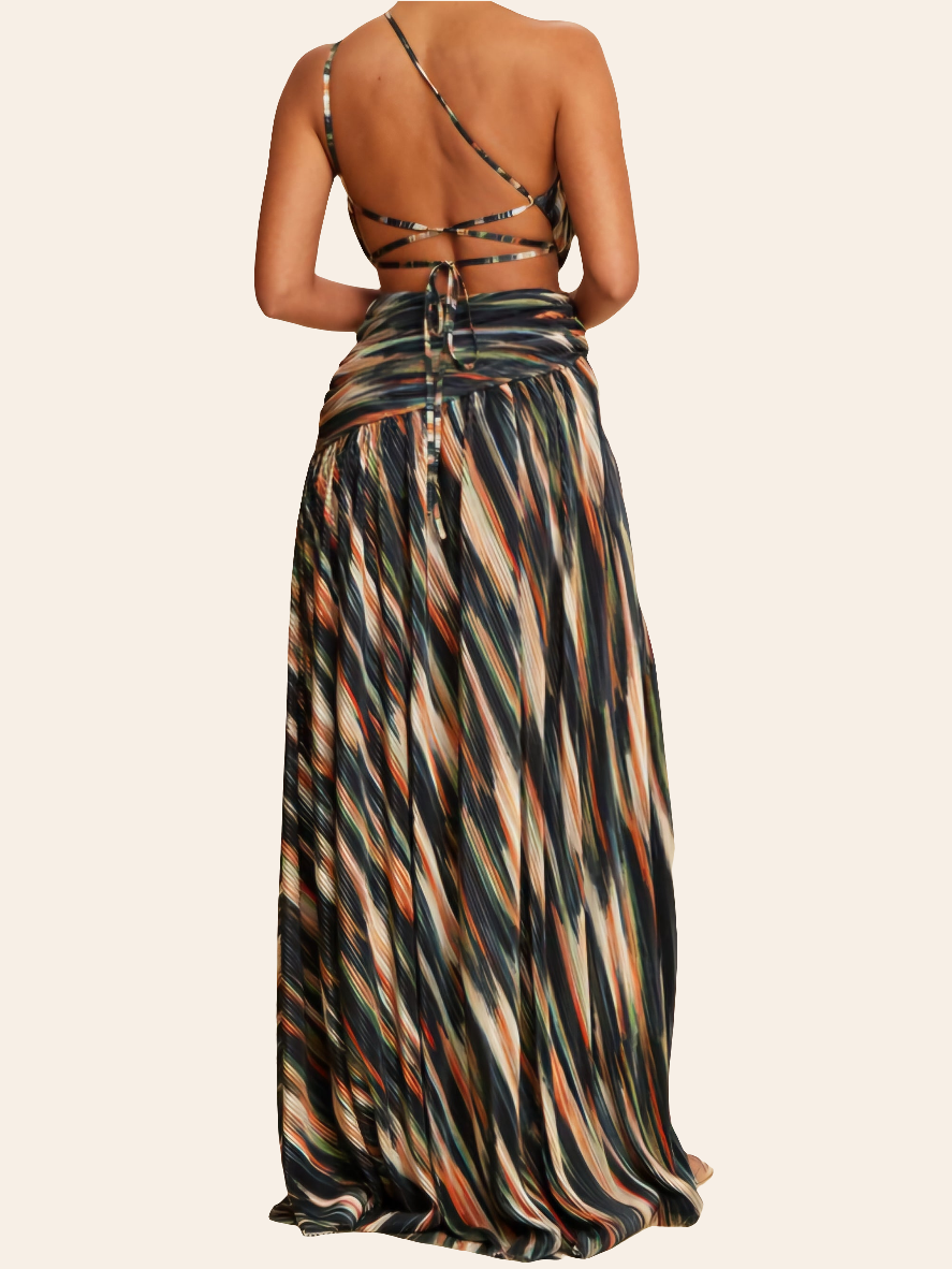 Autumn maxi dress