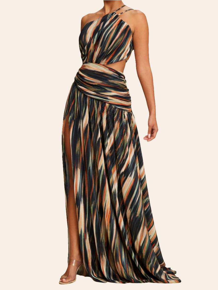 Autumn maxi dress