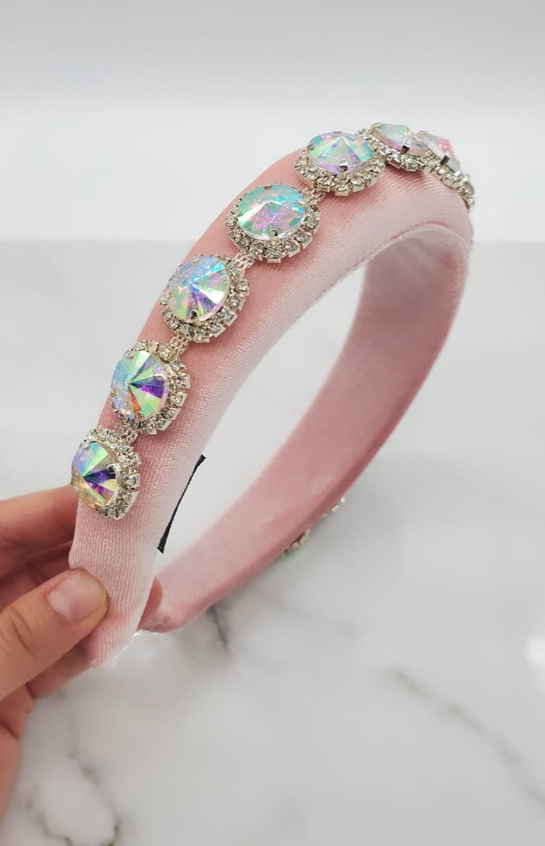 Reina Crystal Rhinestone Headband