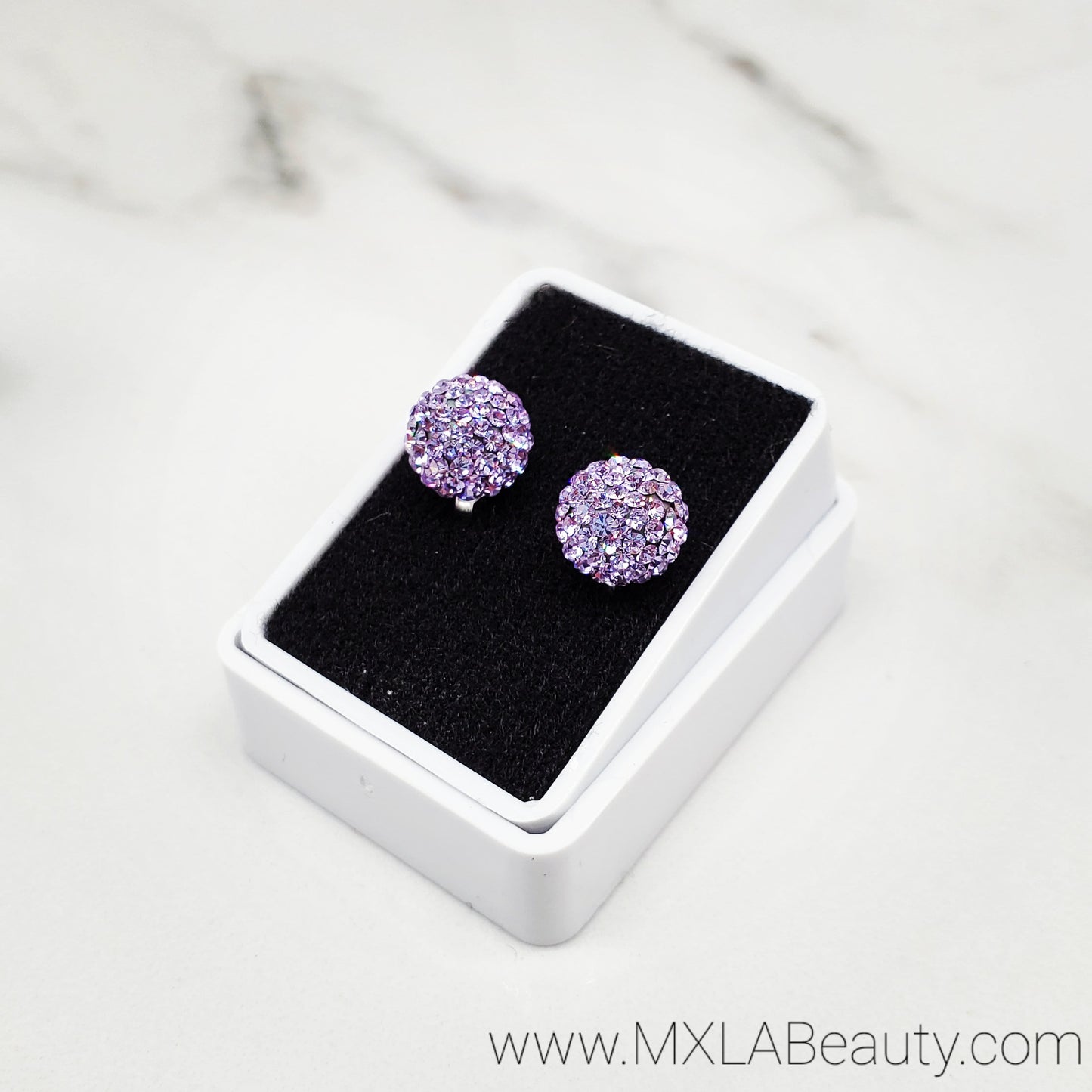 Lavender▪︎Sterling Silver Earrings