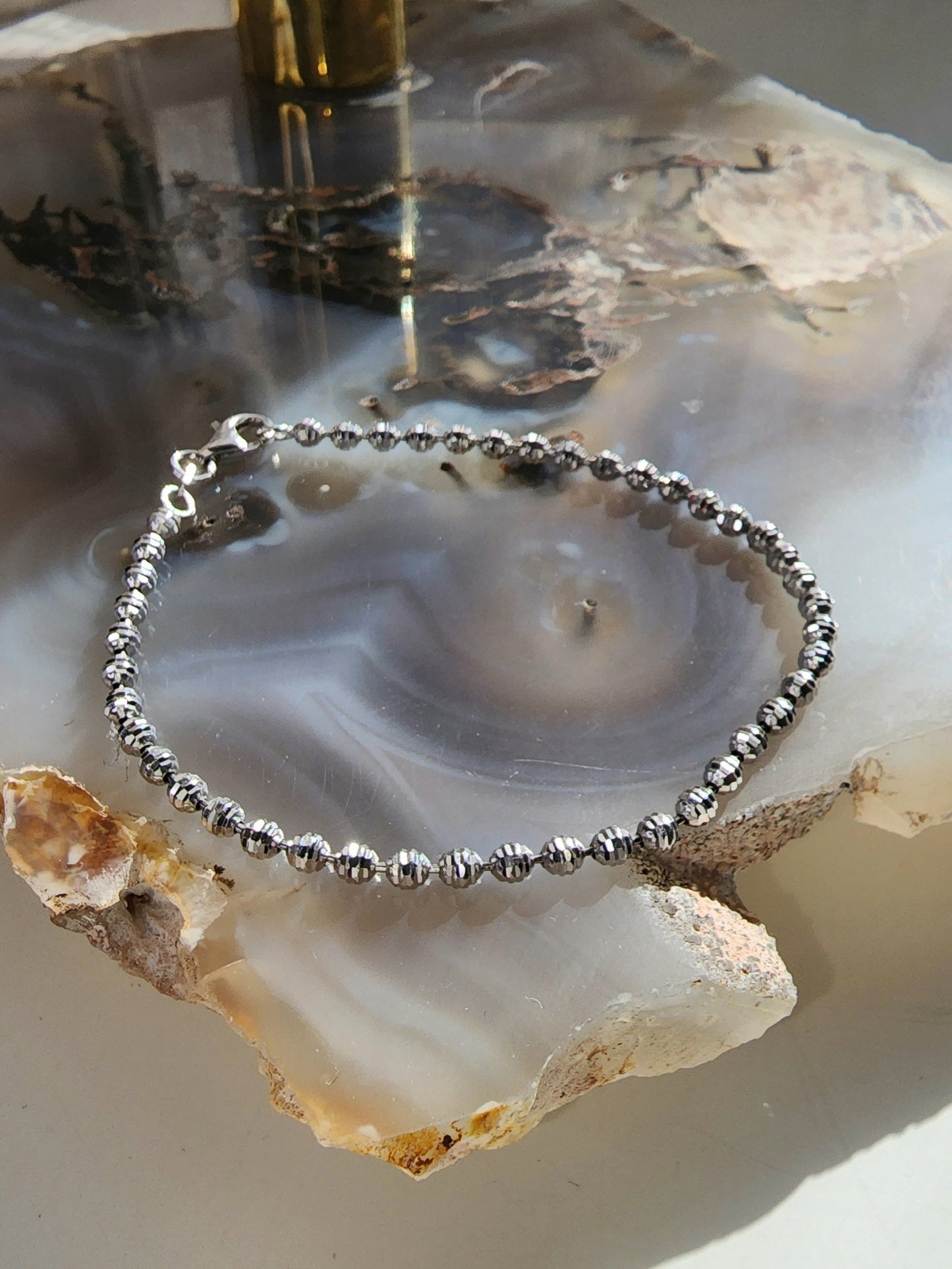 Disco Bracelet | Italian Sterling Silver