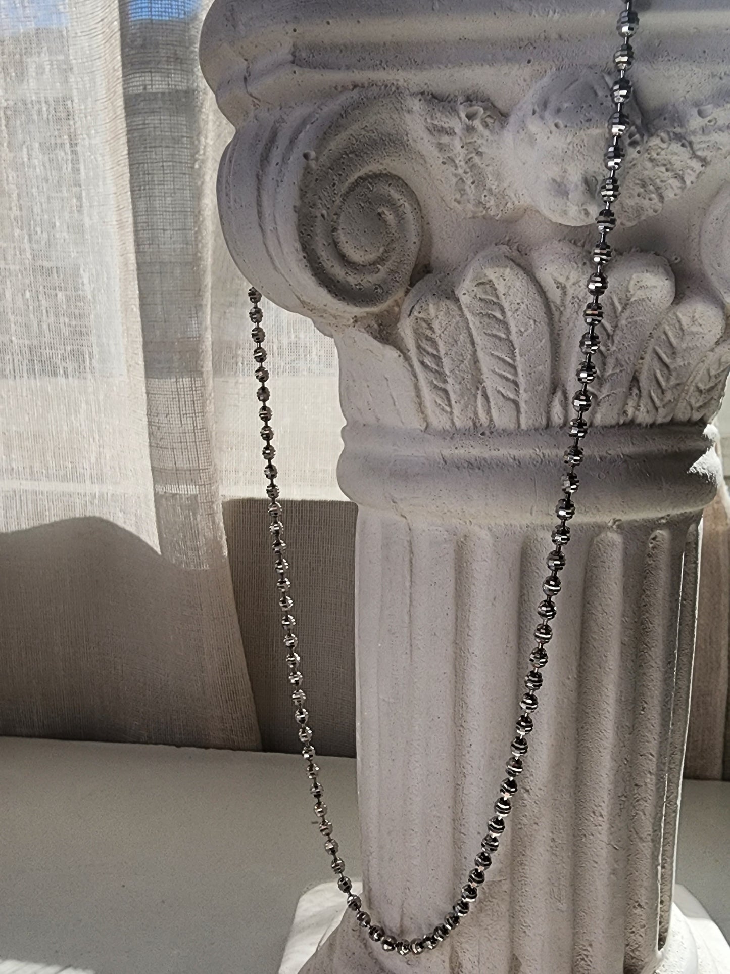 Disco Lights Necklace | Italian Sterling Silver