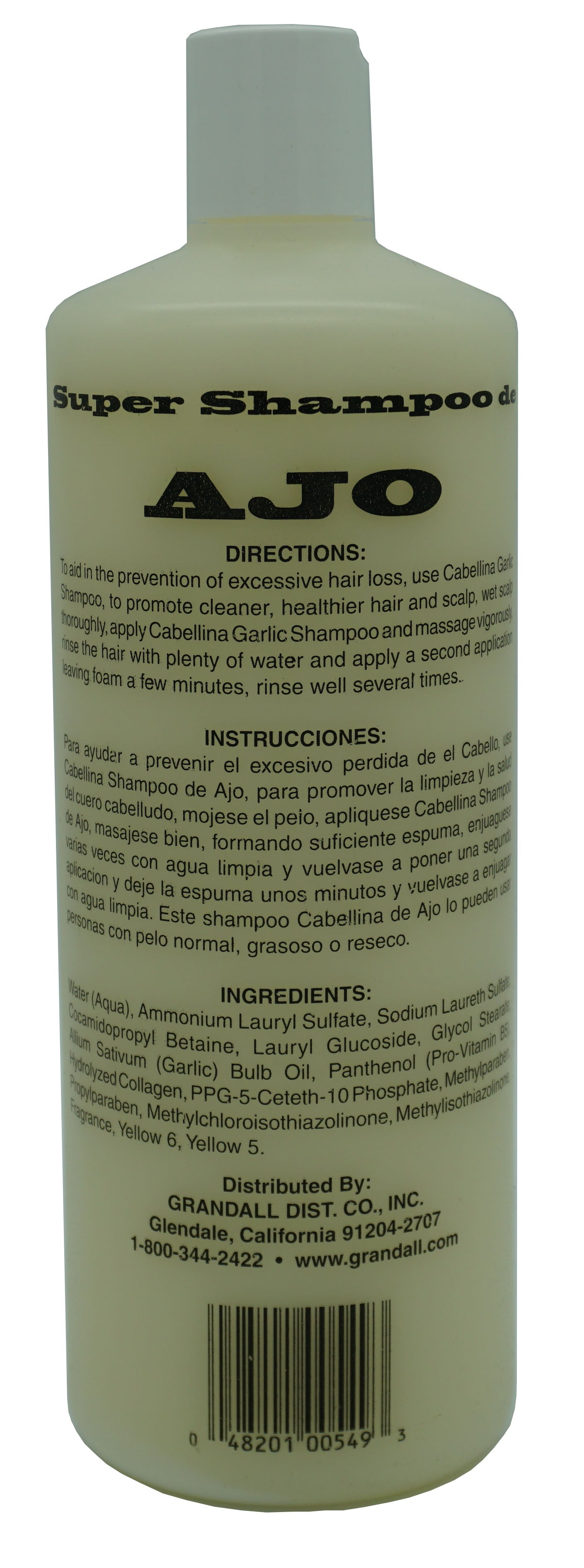 Cabellina Garlic Shampoo