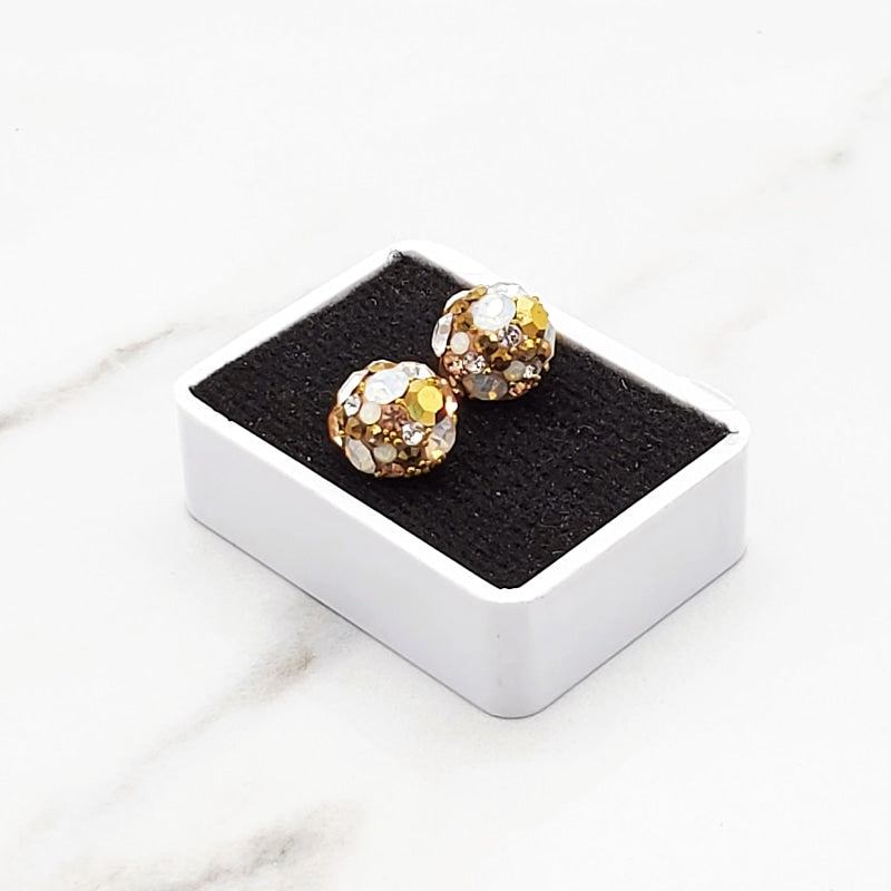 Glitz - Silver Crystal Earrings