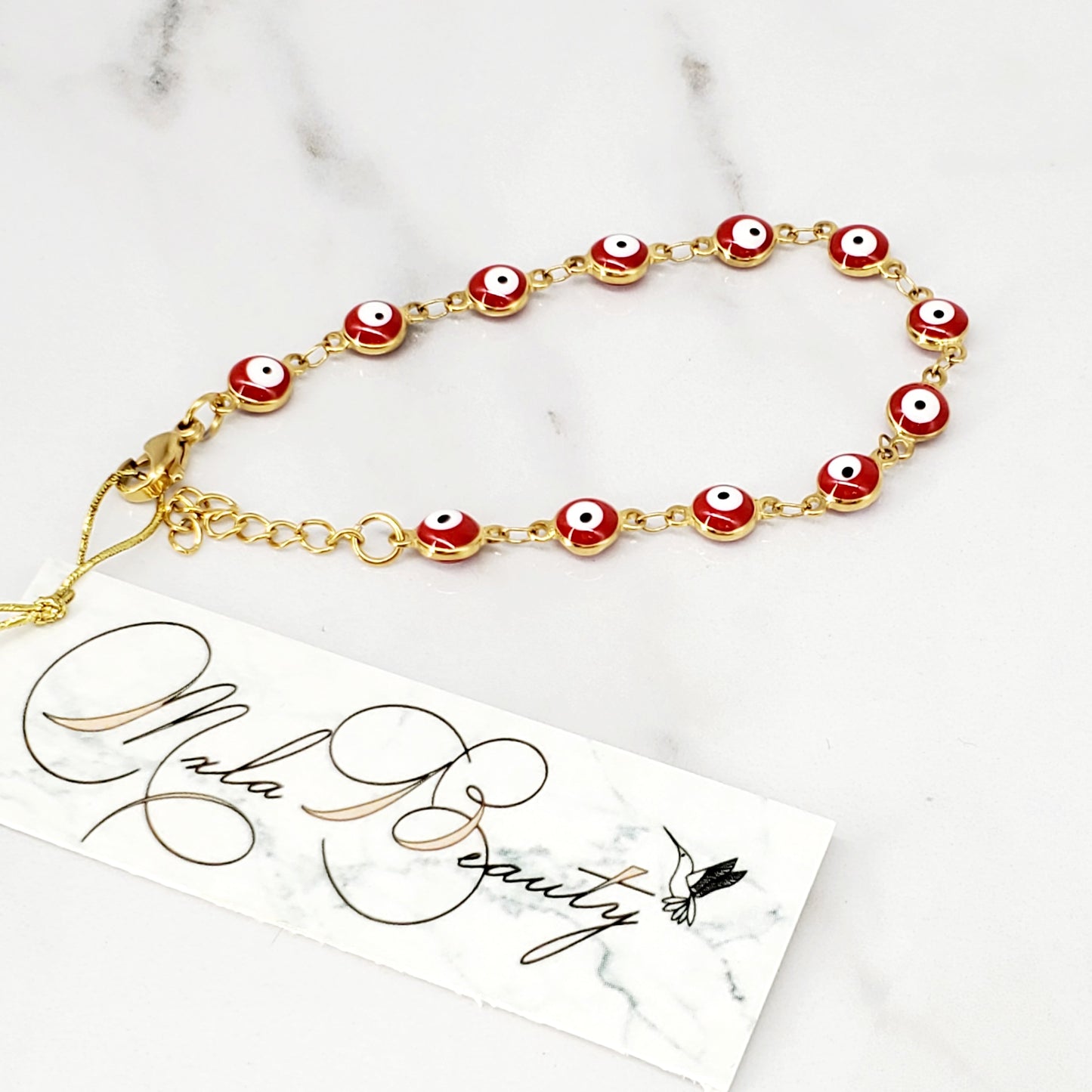 Pulcera De Mal De Ojo▪︎Roja Protection Bracelet