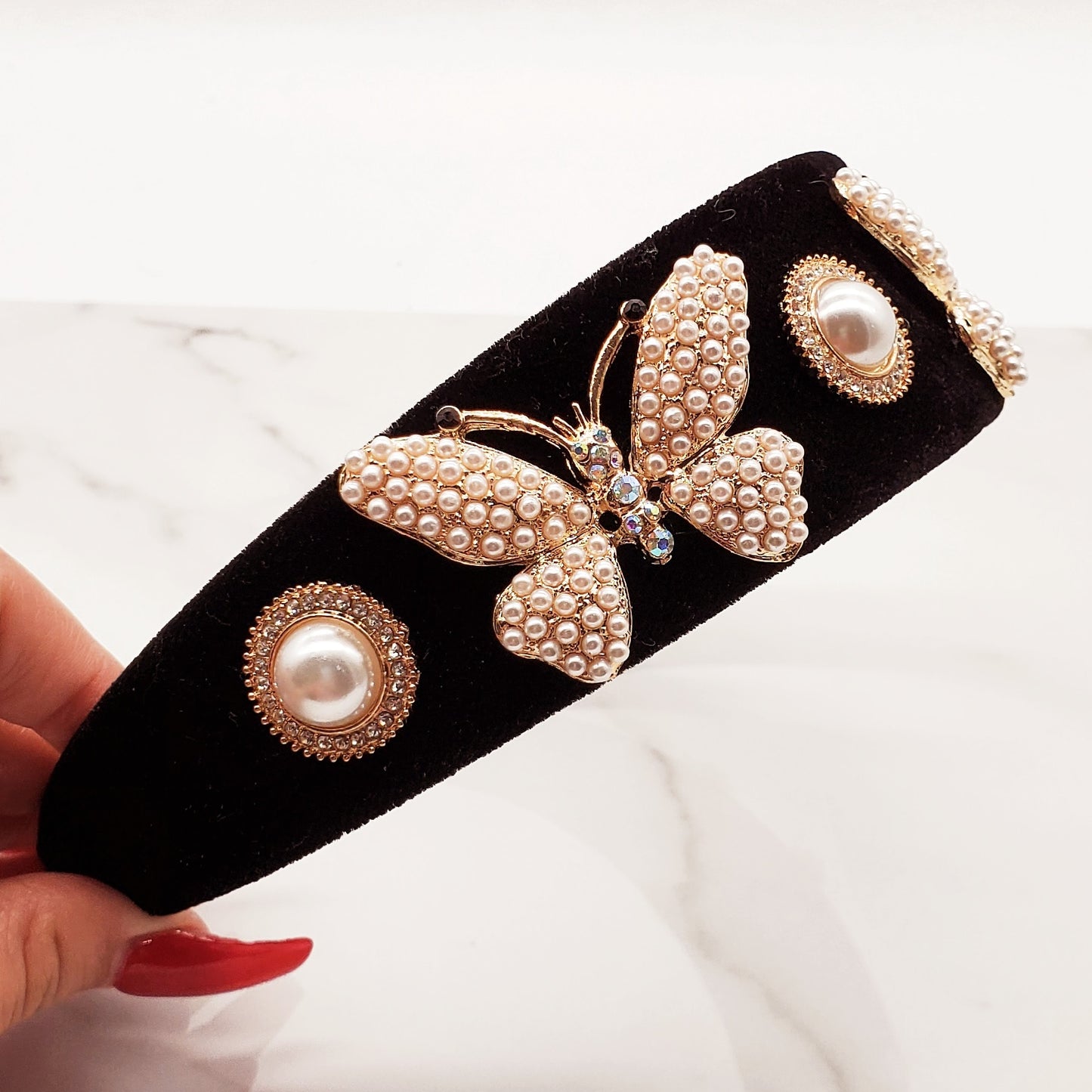 La Perla▪︎Pearl Headband