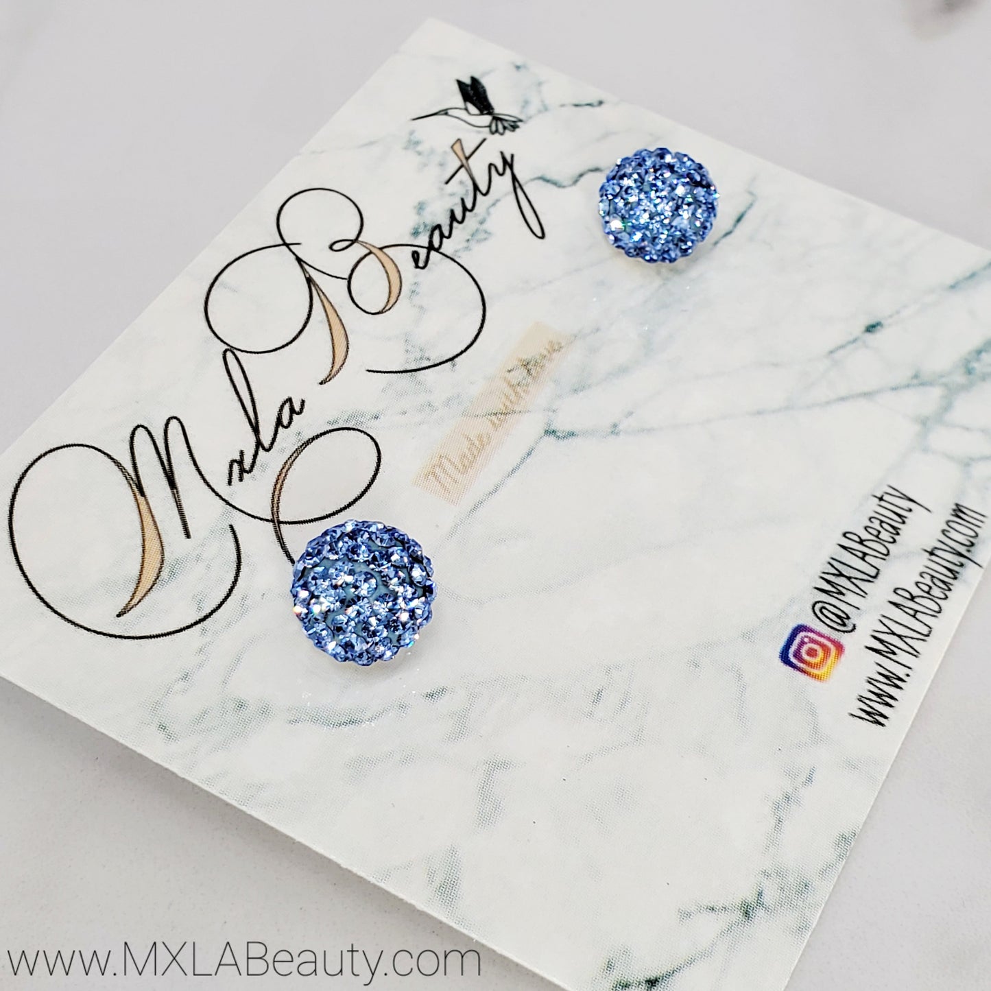 Blue Jay▪︎Sterling Silver Earrings