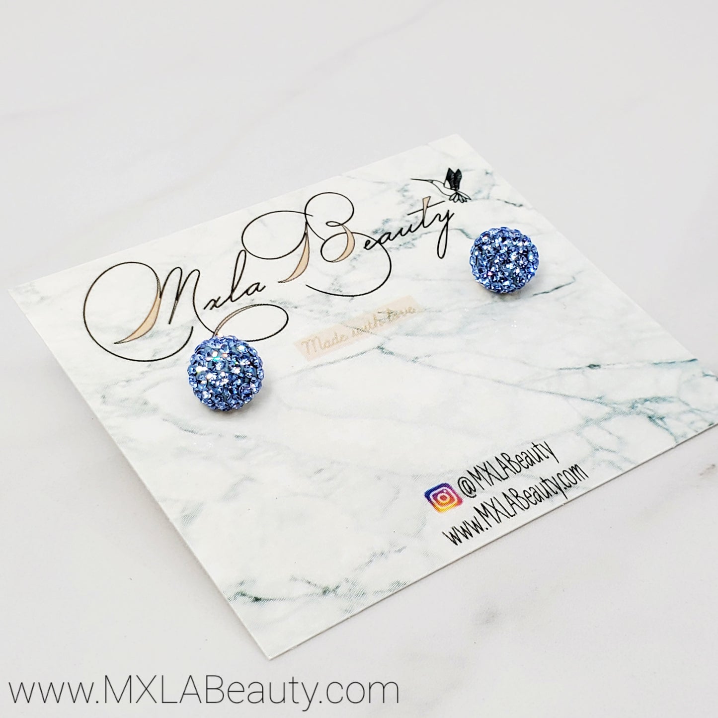 Blue Jay▪︎Sterling Silver Earrings