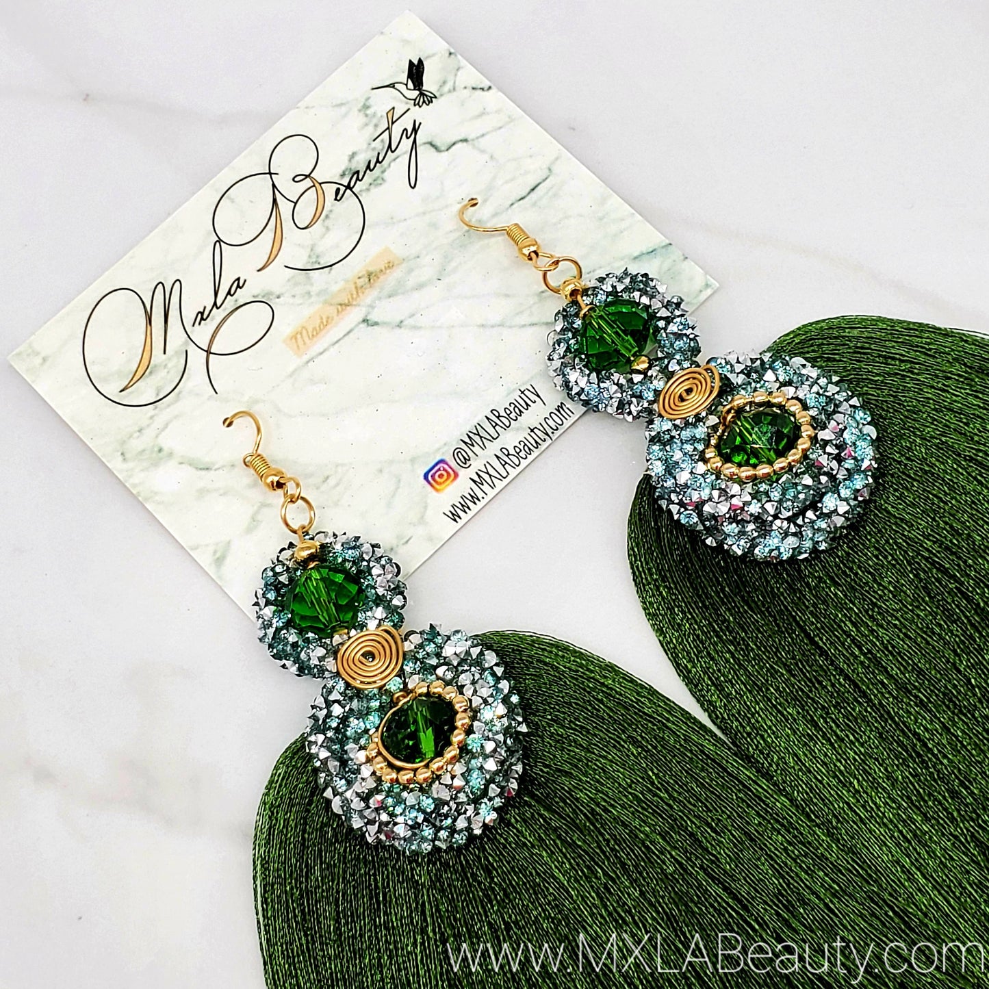 Verde Limon Earrings▪︎ Gold Plated