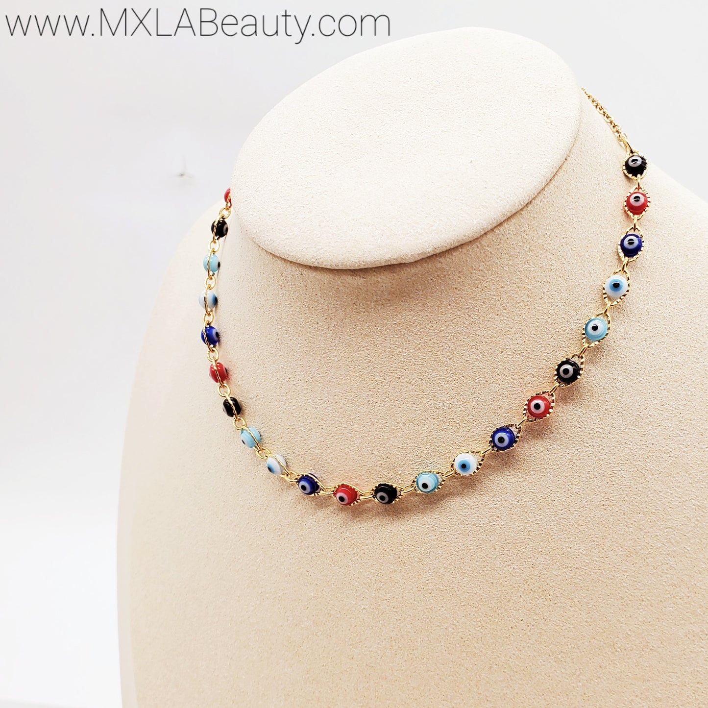 Ojitos Gold Plated Choker