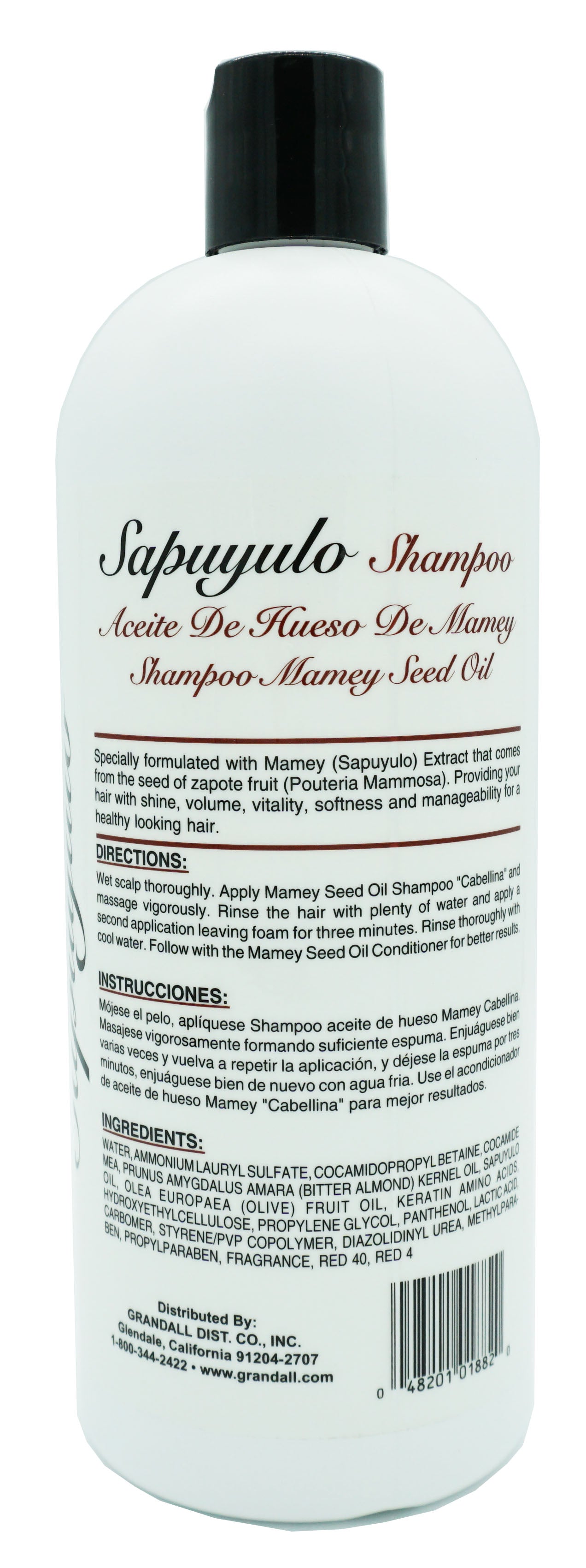 Cabellina Mamey Seed Oil Shampoo