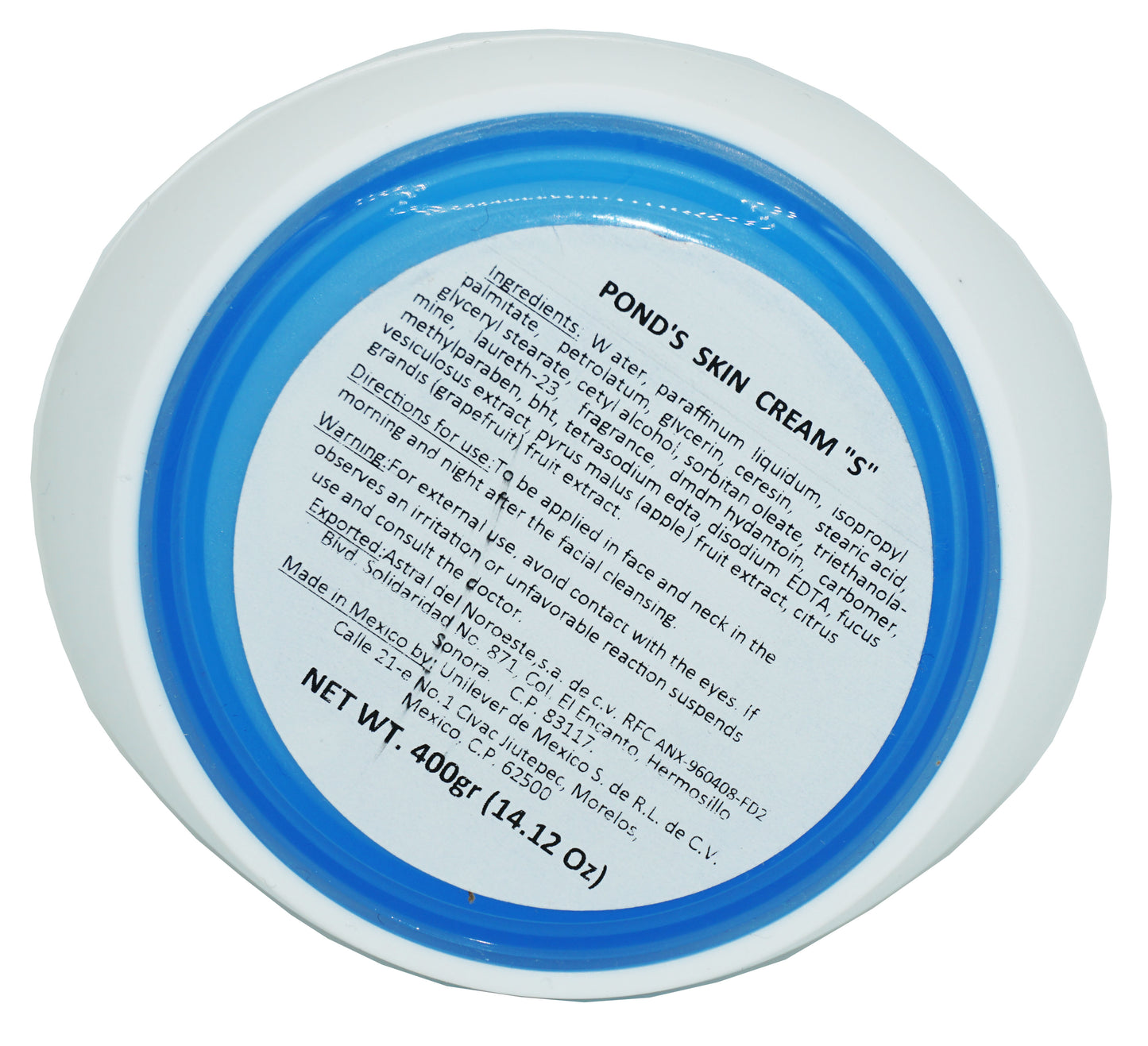 Pond's Crema S 400g