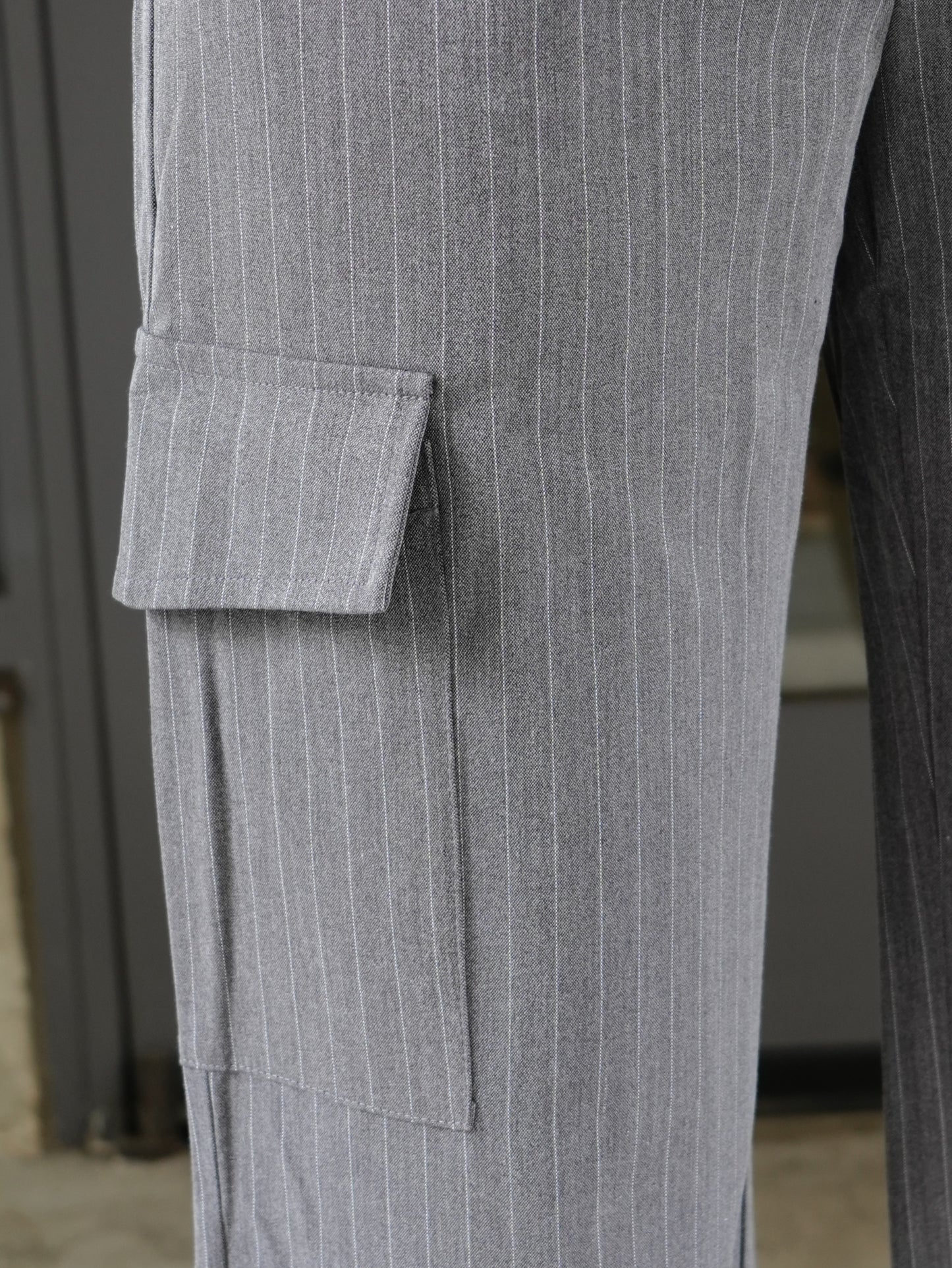 Wall Street Pinstriped Pants