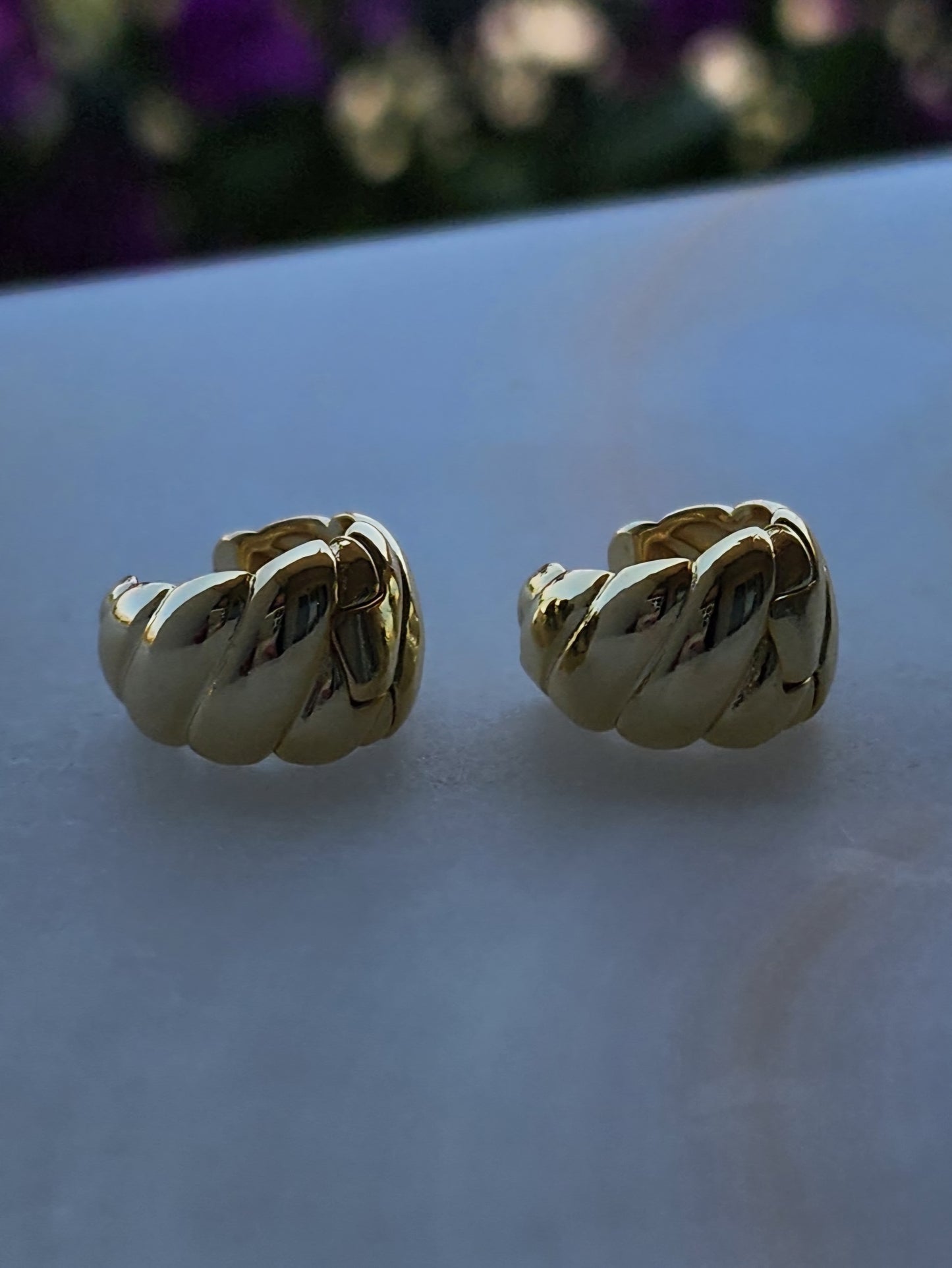 Poppy Gold Earrings