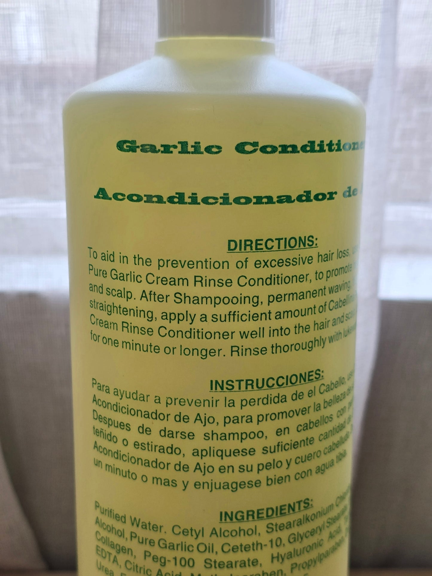 Cabellina Garlic Conditioner