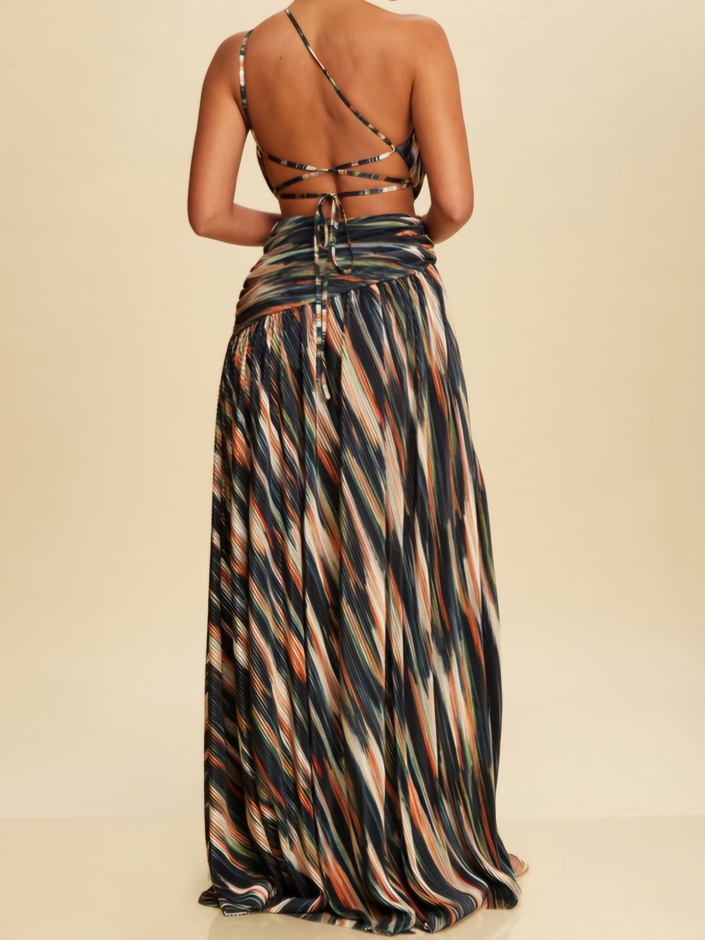 Autumn maxi dress