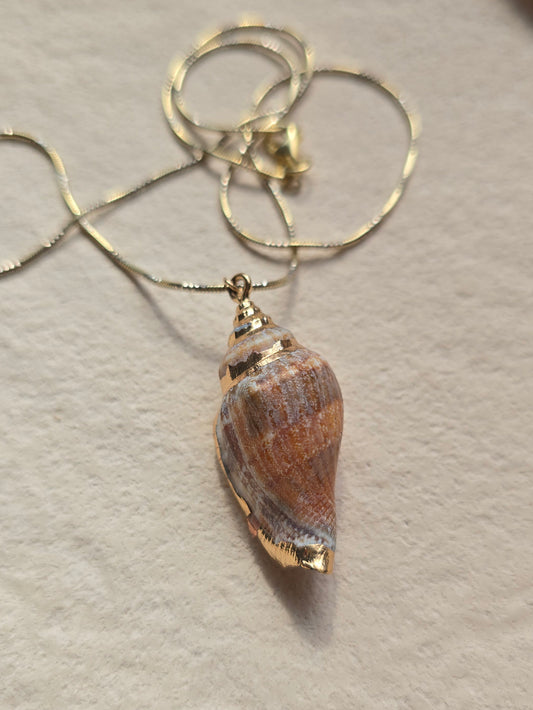 Spiral Conch Necklace | .925 Sterling Silver