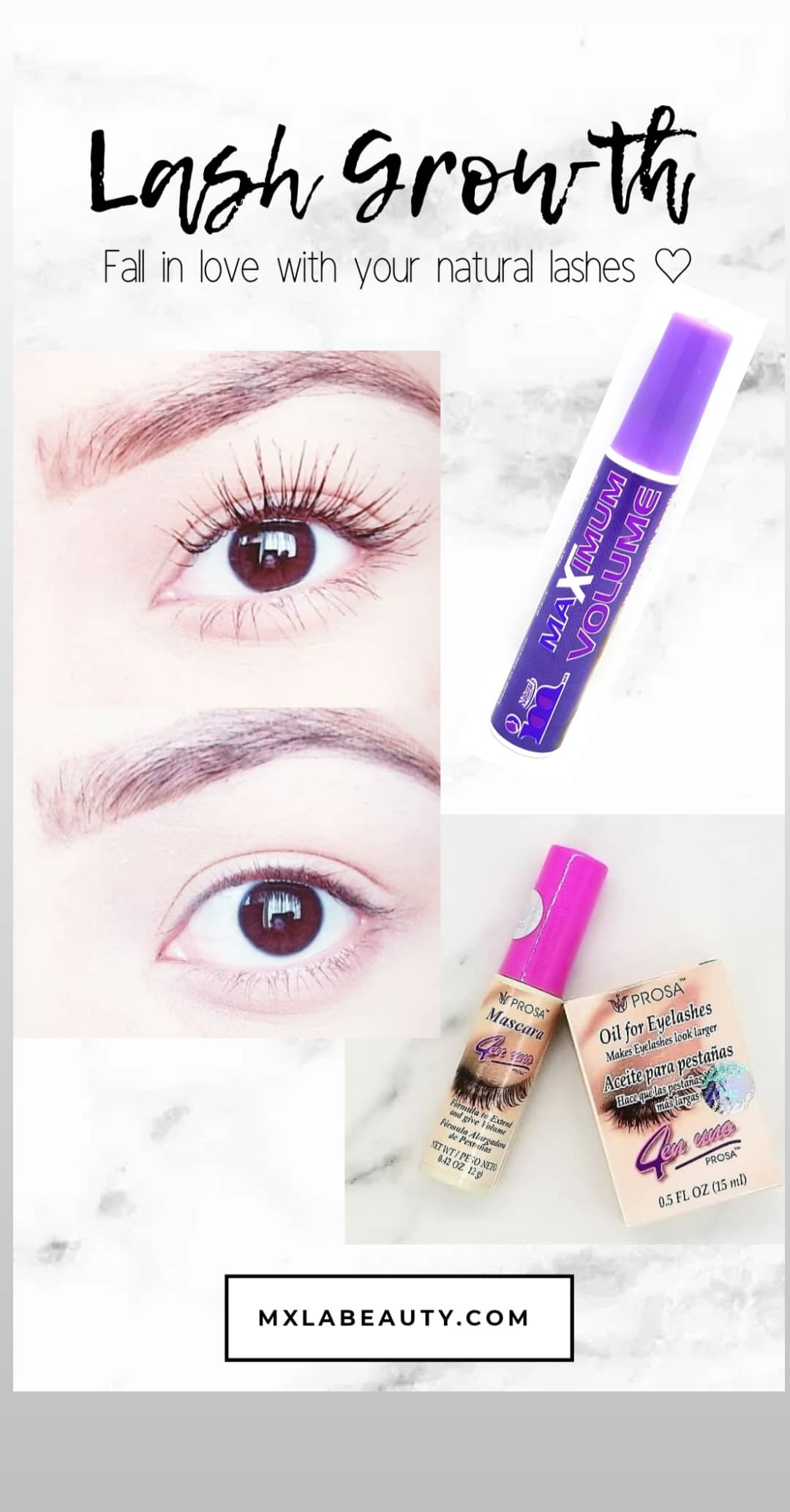 PROSA Grow your lashes 4 in 1 Lash Oil